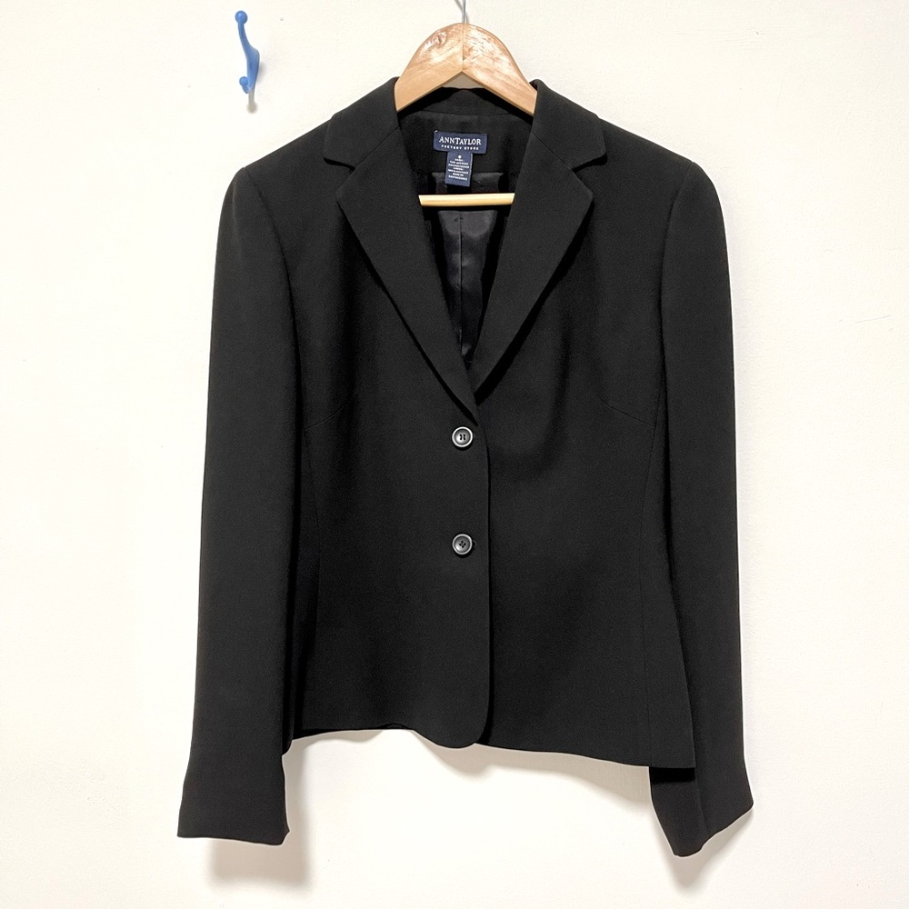 Ann Taylor black blazer